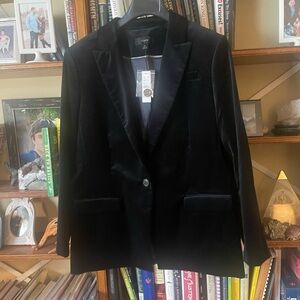 J. Crew Velvet Blazer